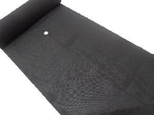 アンティーク　絽　喪服地　着尺反物